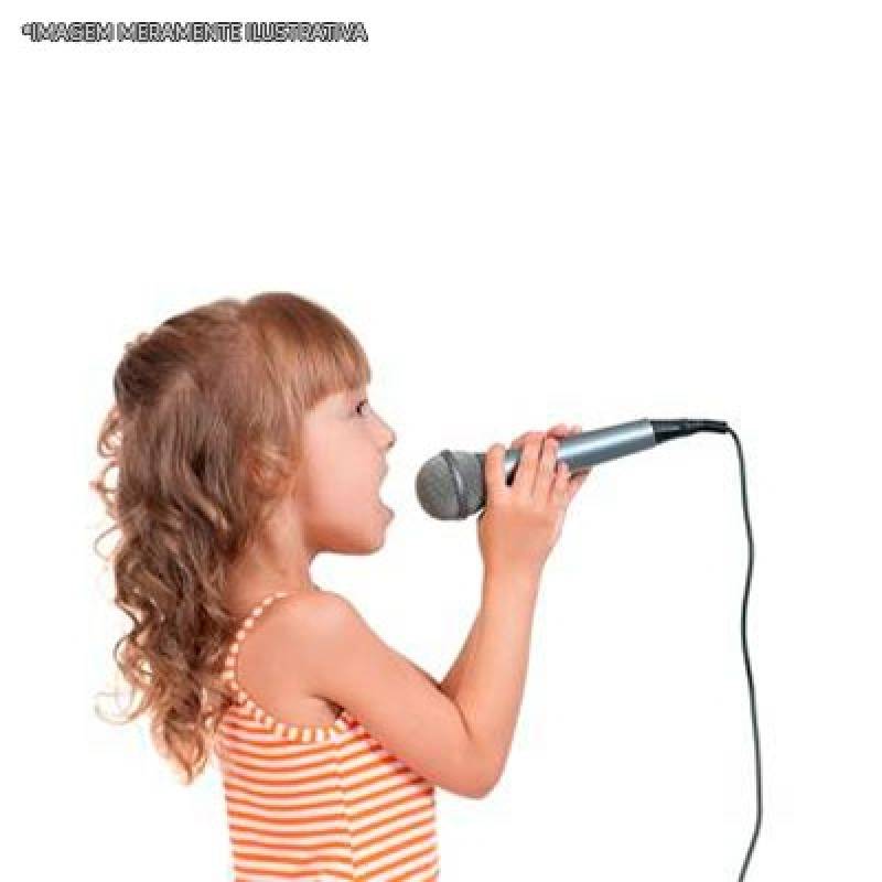 Aula de Canto Particular Infantil Água Rasa - Aula de Canto Musical Particular