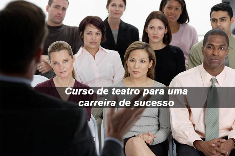 Curso de teatro para uma carreira de sucesso