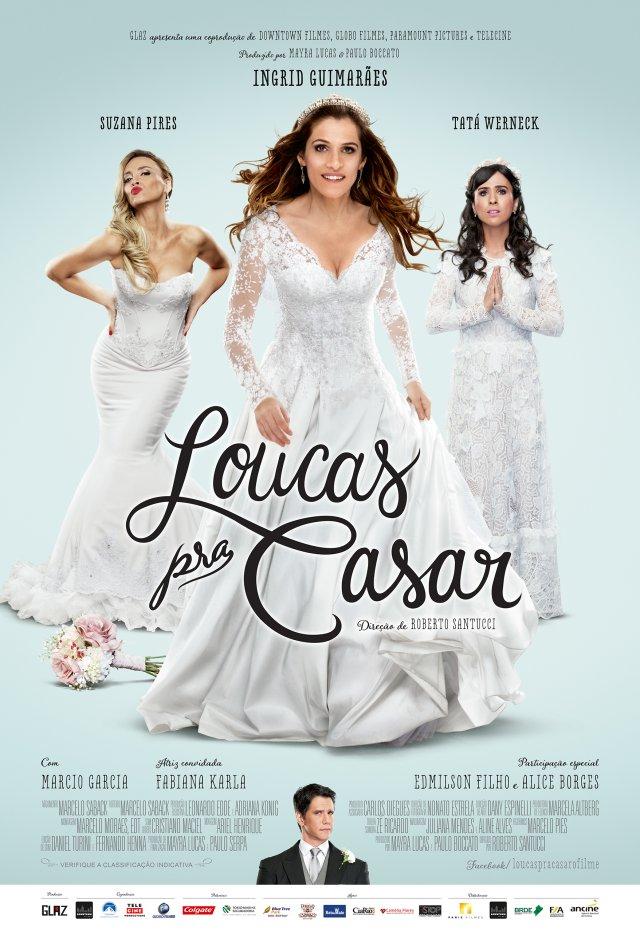 Suzana Pires, Atriz e Autora da Rede Globo, que estará ministrando Oficina de Roteiro na BRAAPA, está em cartaz nos Cinemas com o filme “Loucas para Casar”