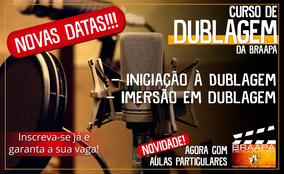 Curso de Dublagem