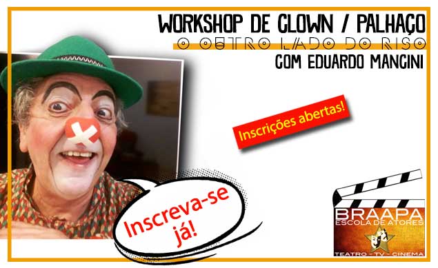 Workshop de Clown com Eduardo Mancini