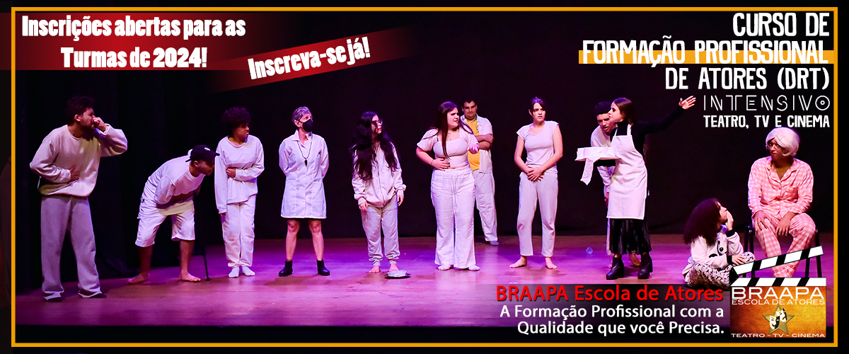 Curso de formação profissional de atores - Intensivo
