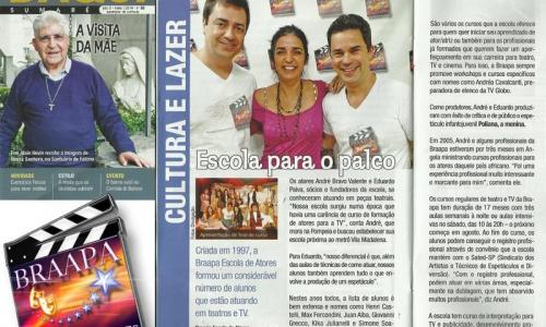 Matéria impressa na revista Guia Daqui Matéria impressa na revista Guia Daqui